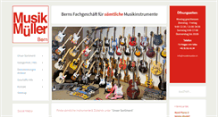 Desktop Screenshot of musikmueller.ch